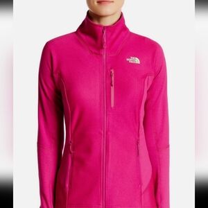 The North Face Hot Pink Fuschia Full Zip Fleece Lined Jacket OFFER FRIENDLY